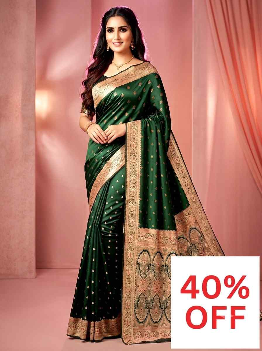 86. Mashru  Silk Dual Tone Saree