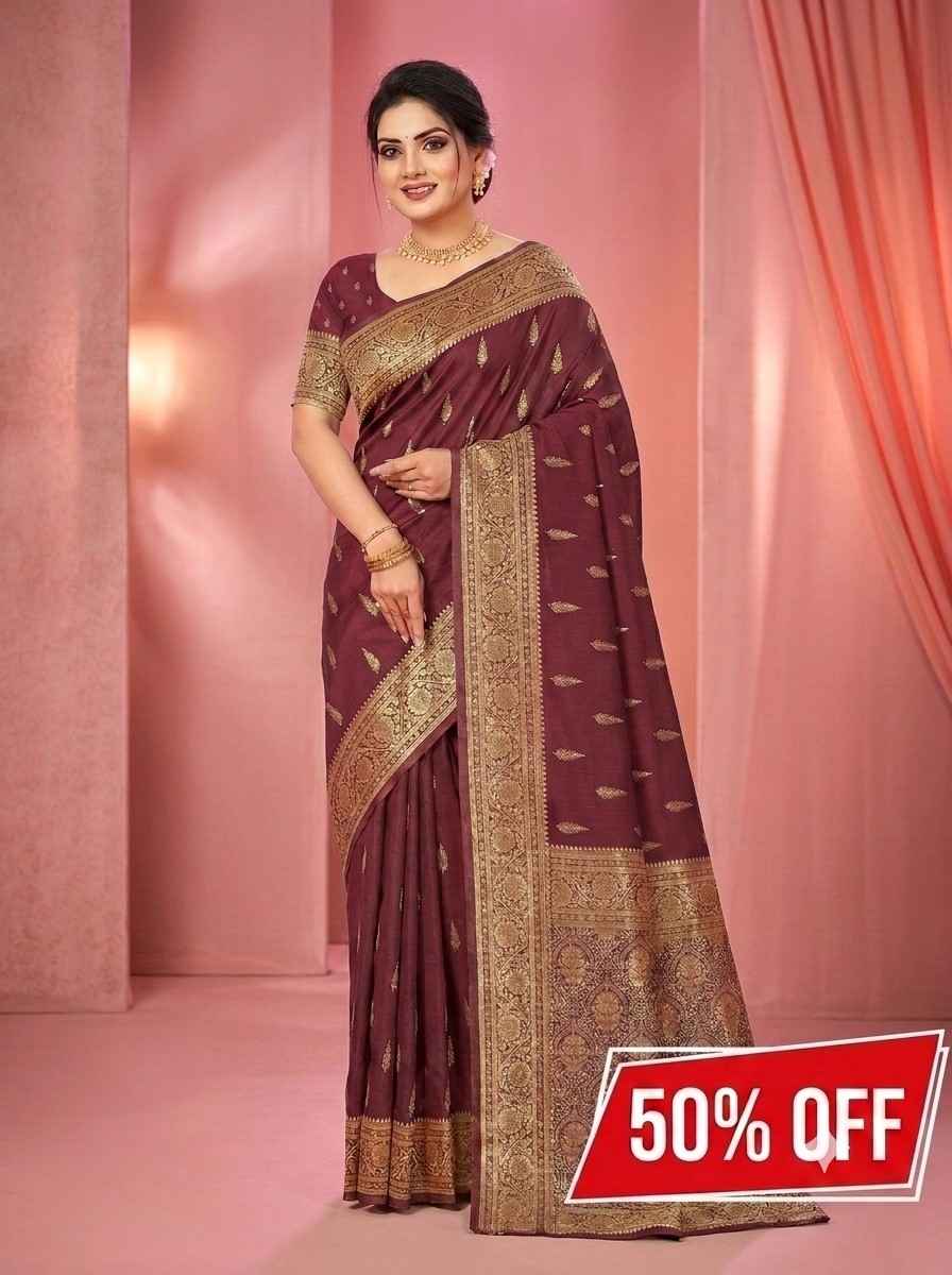 101. Sultan Silk Dual Tone Saree