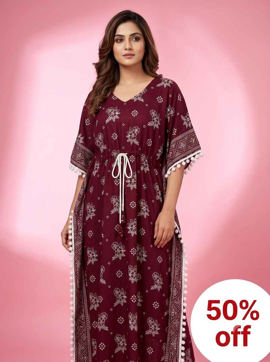 25. Dark Brown Kaftan