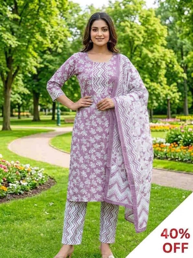 24. Jamuni Cotton 3 Piece set XL
