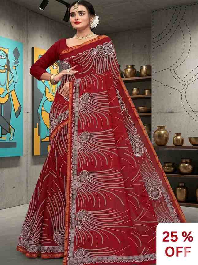 Thin Malai Cotton Saree (06)