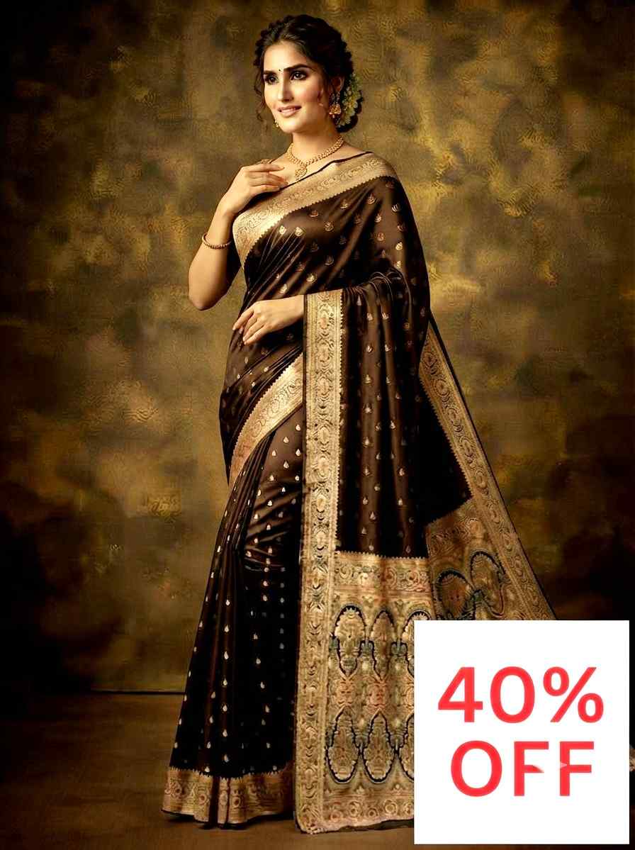 88. Mashru Silk Dual Tone Saree