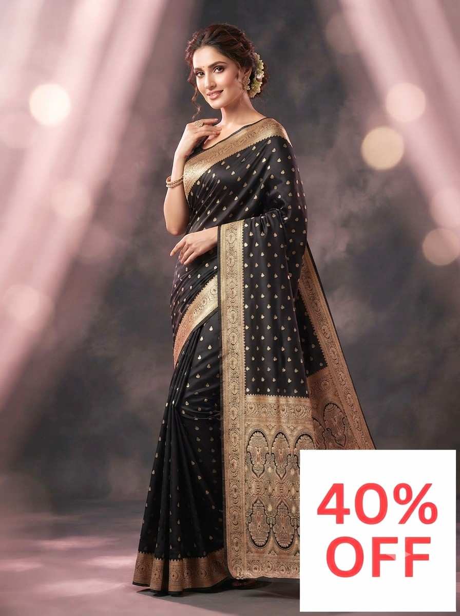 91. Mashru  Silk Dual Tone Saree