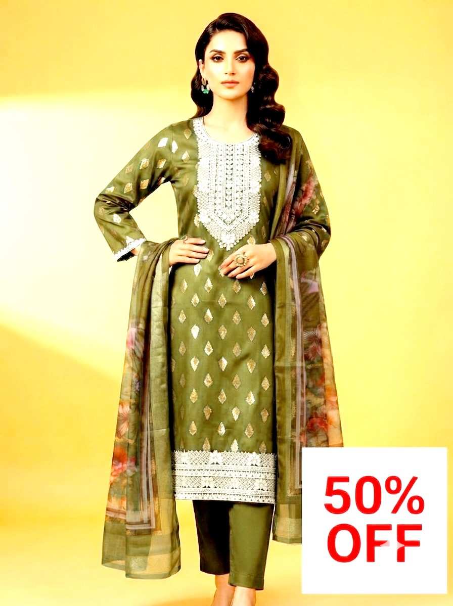 34. Pure Silk Fashion 3Piece - SIZE XL