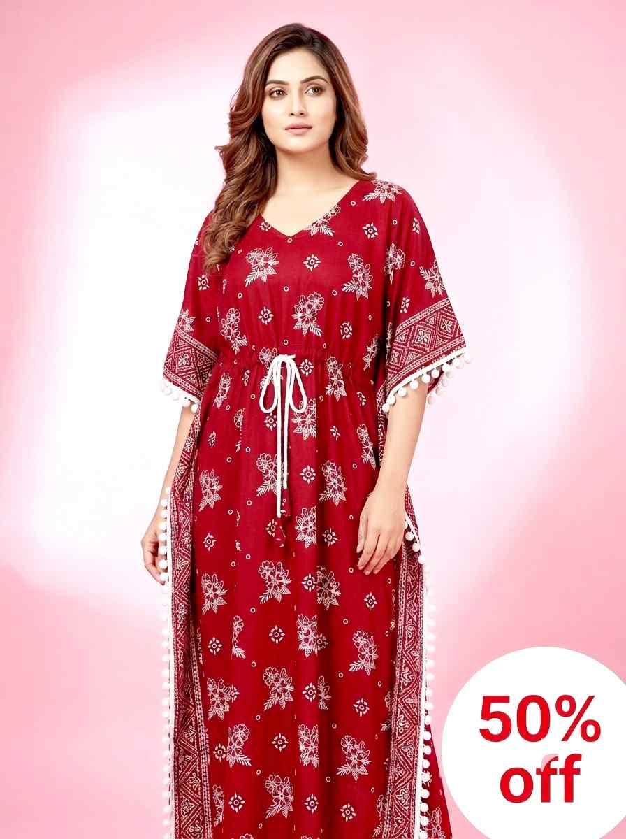 26. Red Beauty Kaftan