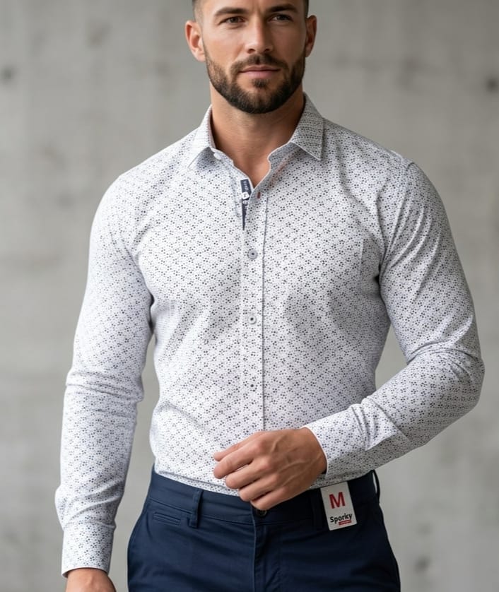 2. Stylo Cotton Shirt -M
