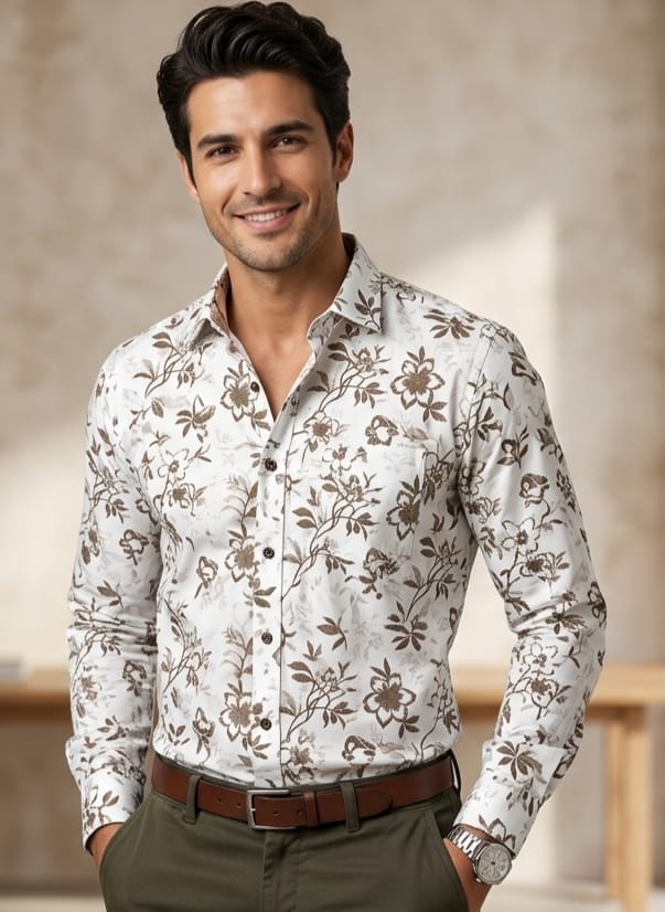 11. Gen Cotton Shirt -L