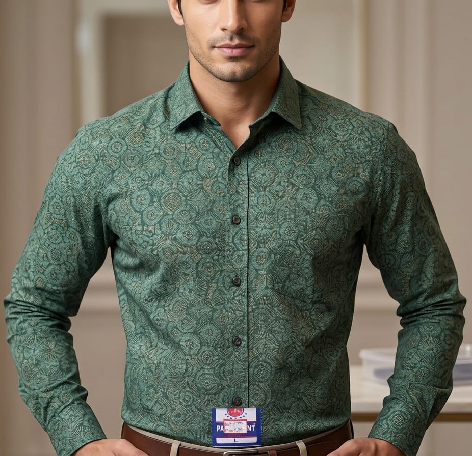 13. Uni Cotton Shirt -L