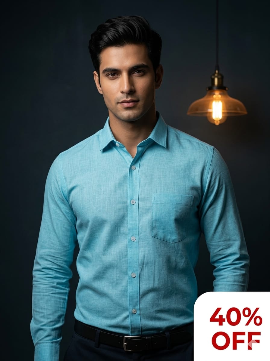 1. Comfort Look Cotton Shirt- Size XXL