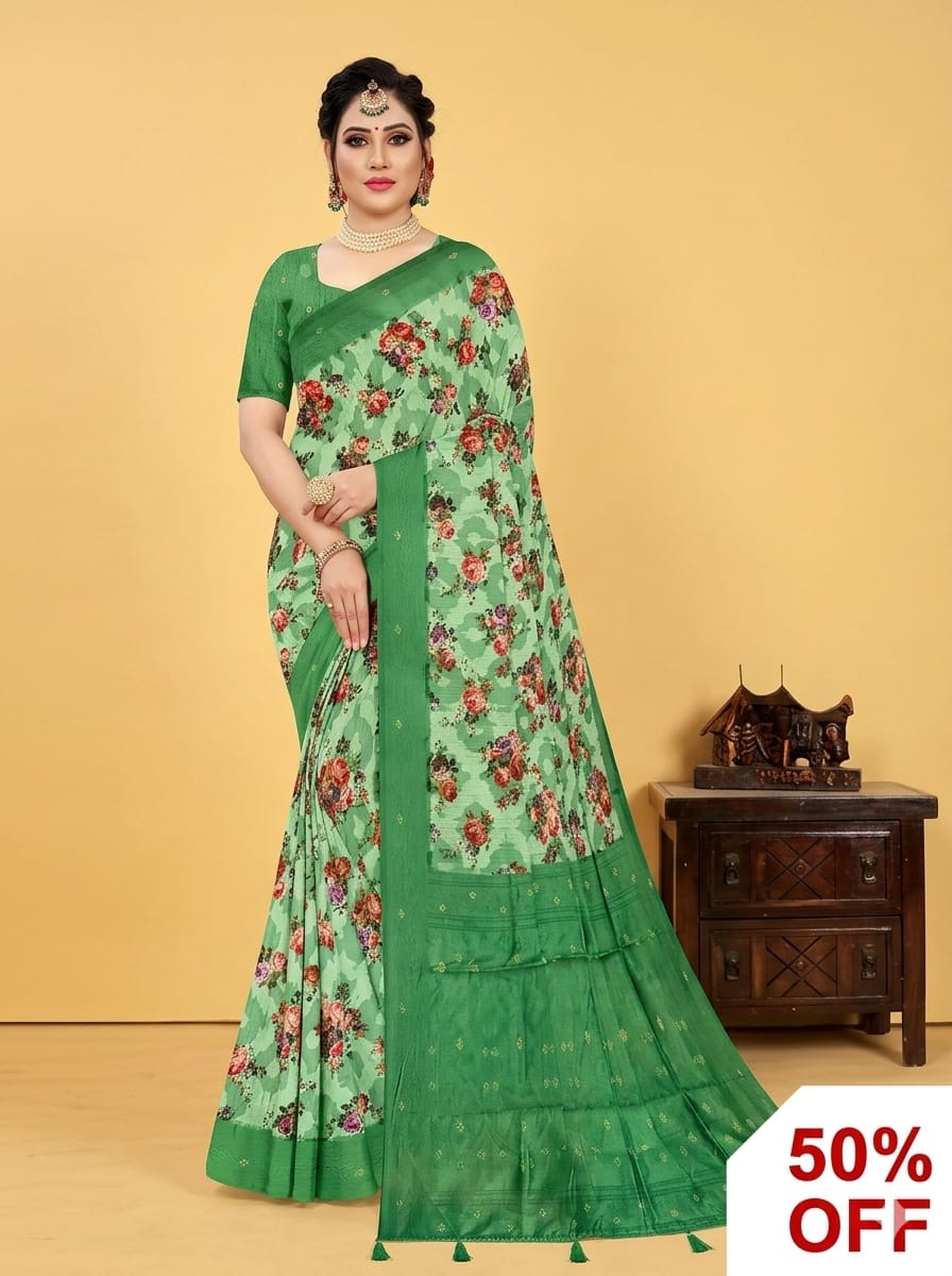 69. Aliya Bhatt Silk Saree