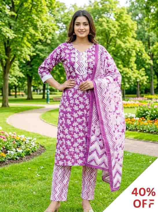 25. Ragini Cotton 3PCS set - XL