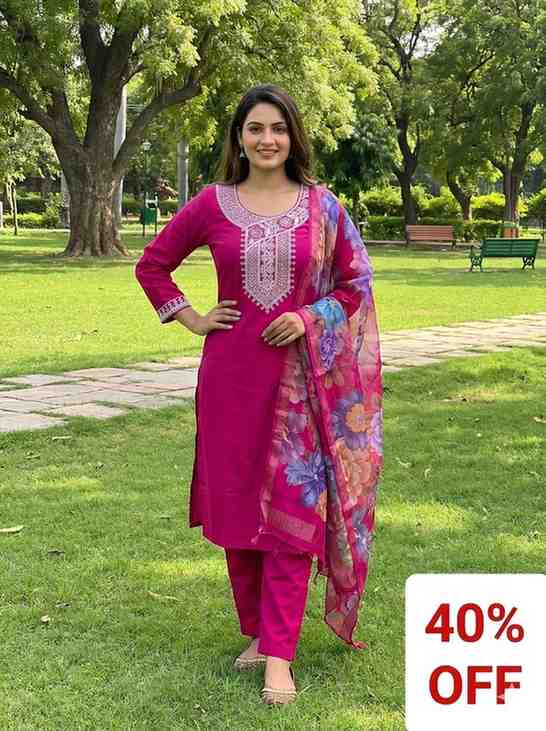 29. Kavya 3PCs set- Size XL