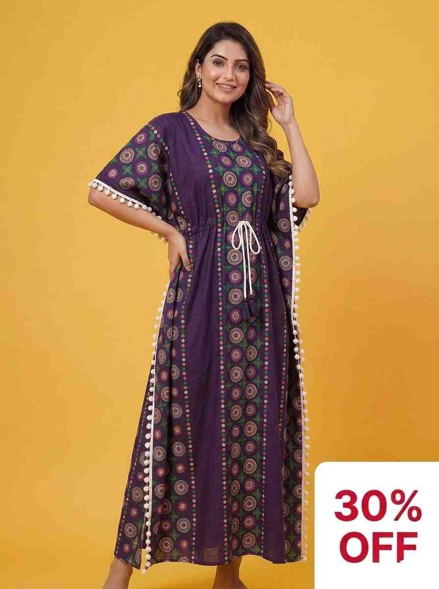 12. Branded Kaftan Nighty